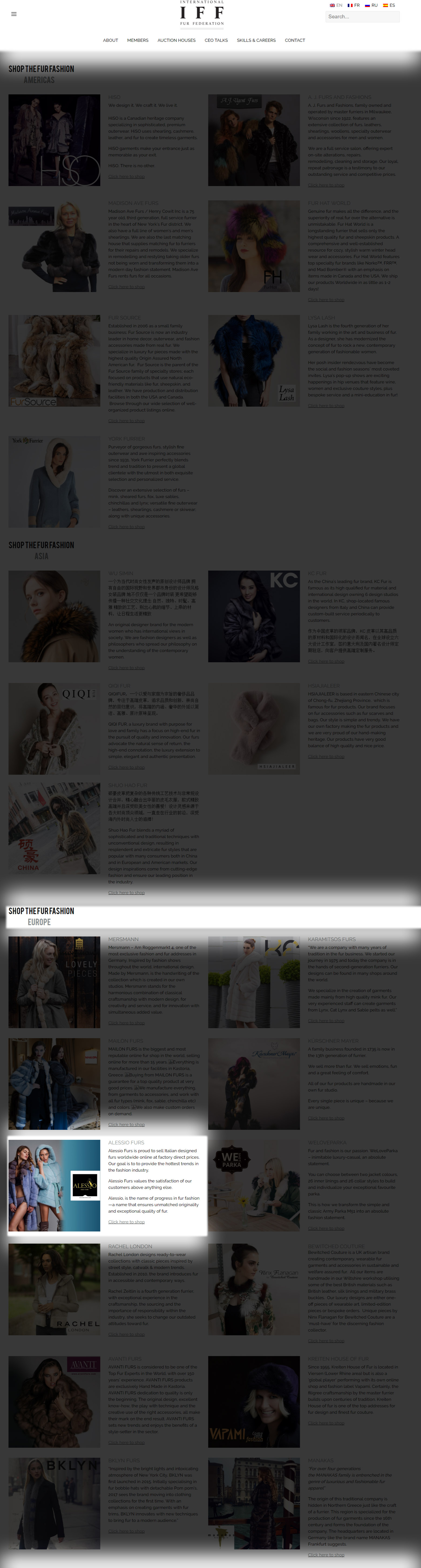 Alessio Furs at Shop the Fur Fashion | Campaign